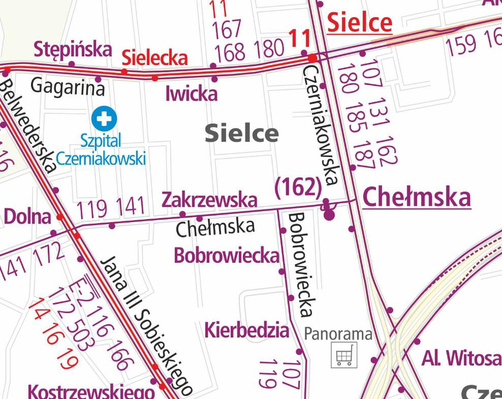 Mapa dojazdu 2